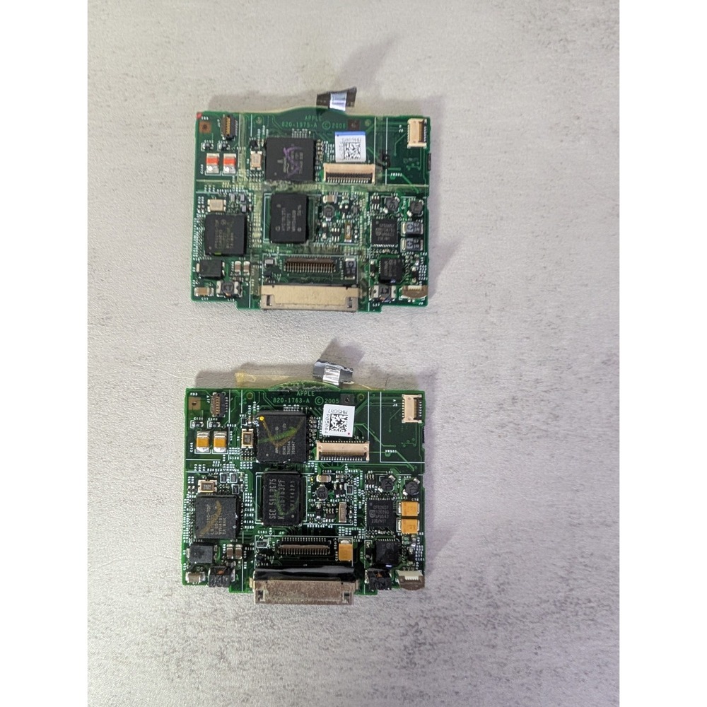 2 - Apple iPod Classic Logic/Main Board 820-1975-A & 820-1763-A Parts Read